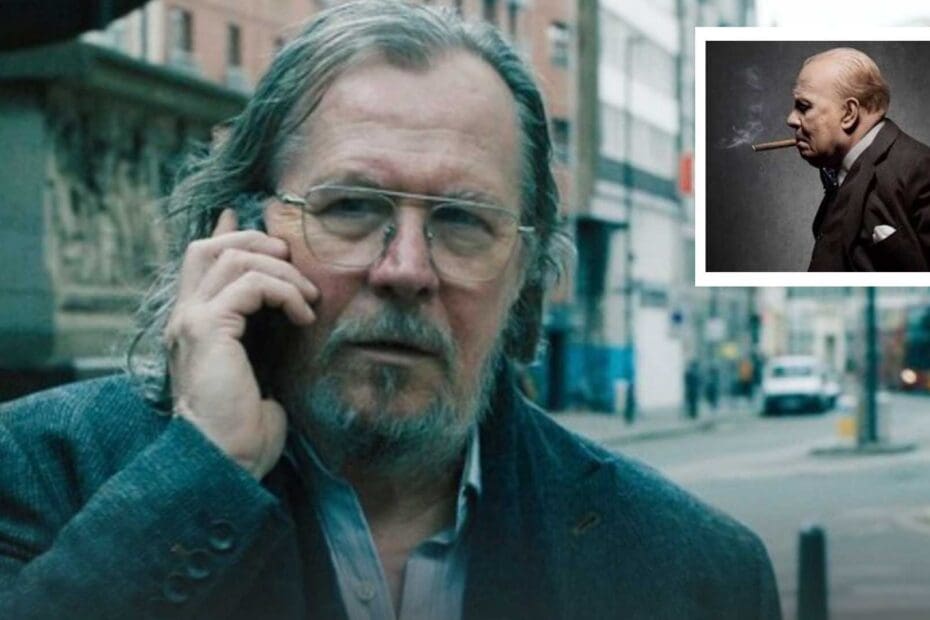 gary oldman,Slow Horses, Jackson Lamb,Apple Tv+,Slough House,Winston Chuchill, tv spies