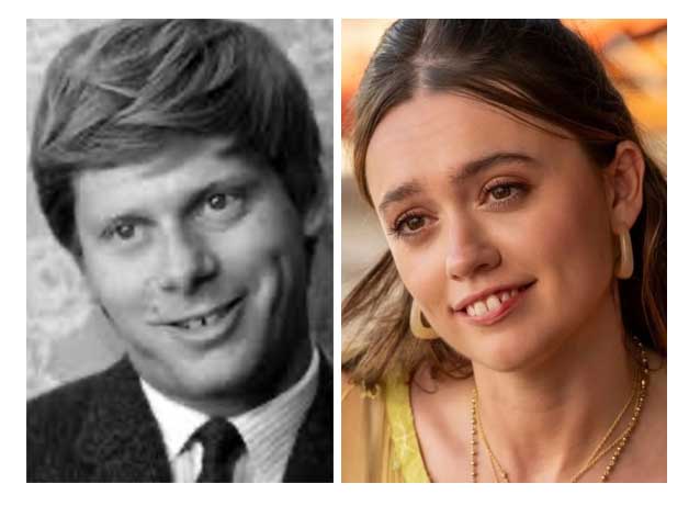 Robert Morse and Aimee Lou Wood, White Lotus
