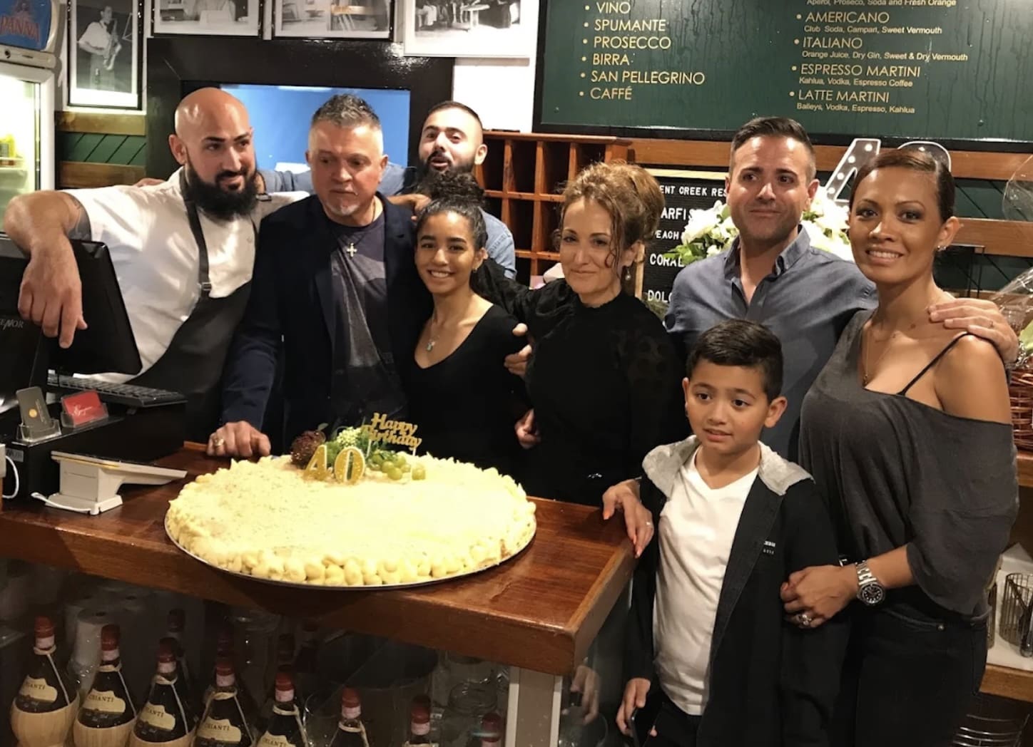 Cavuoto family, The European Cafe, Norwood.