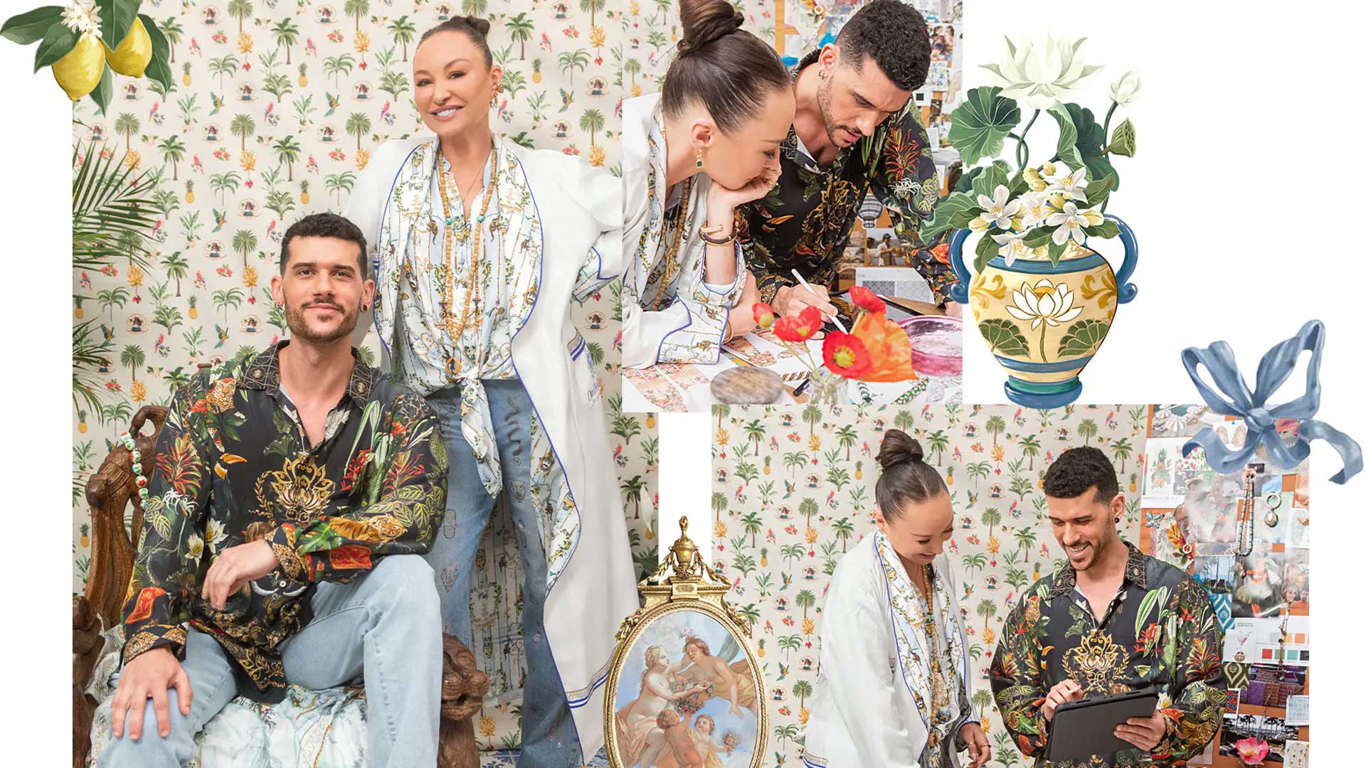 Camilla Franks, Lezio Lopes white lotus collection