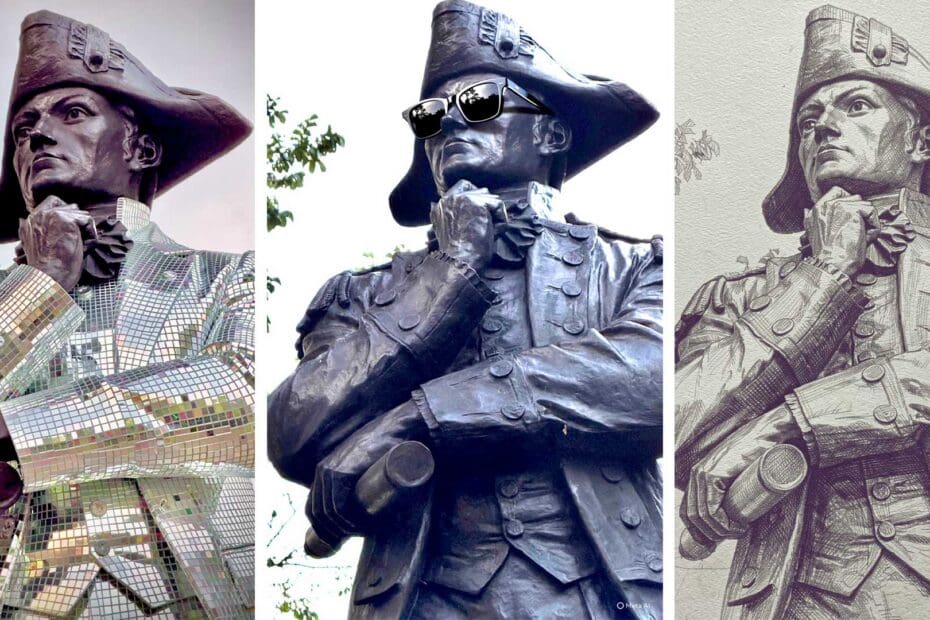 matthew flinders statue
