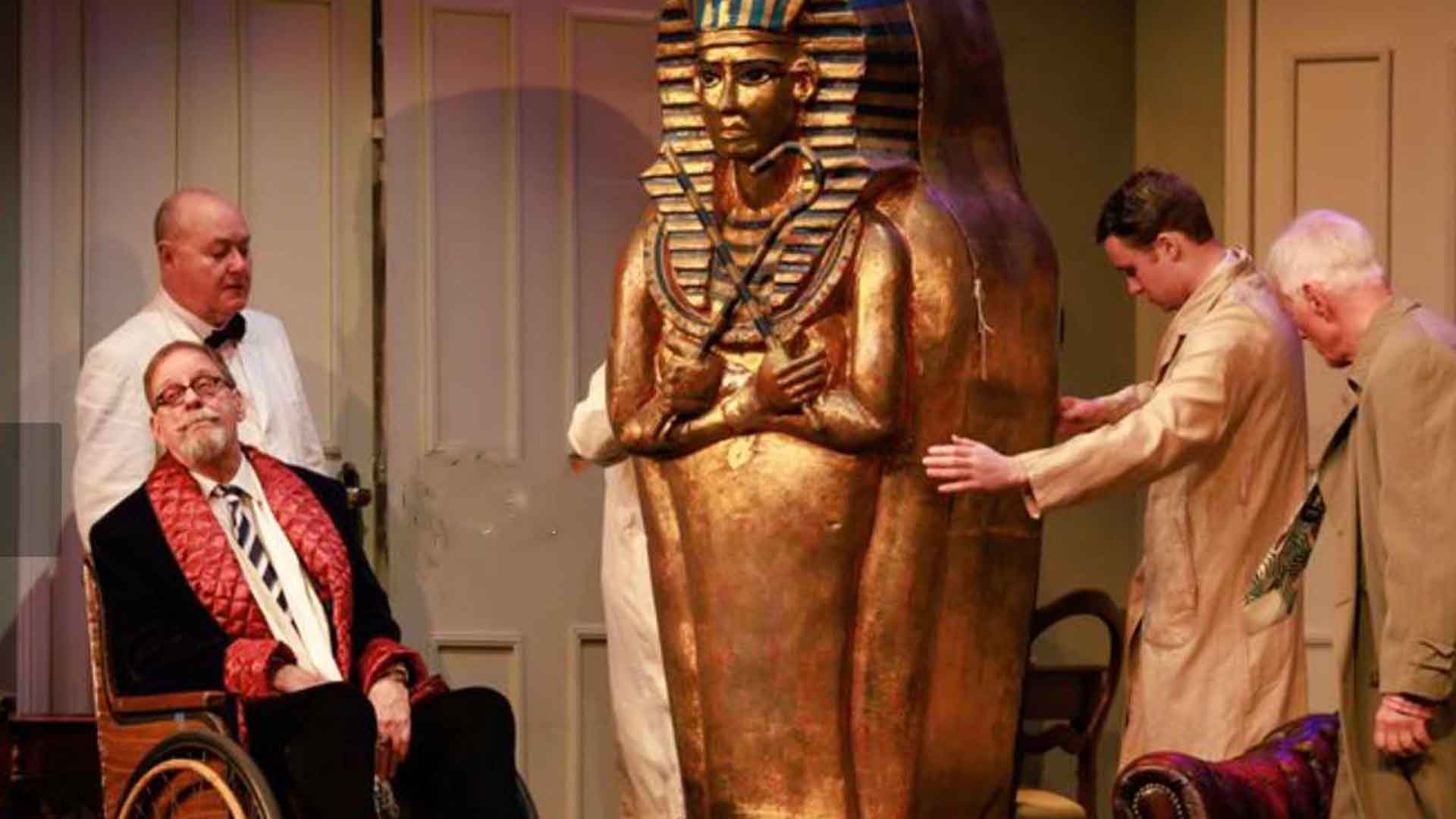 Peter Goers in The Rep theatre's play 'The MAn WHo CAme To Dinner'