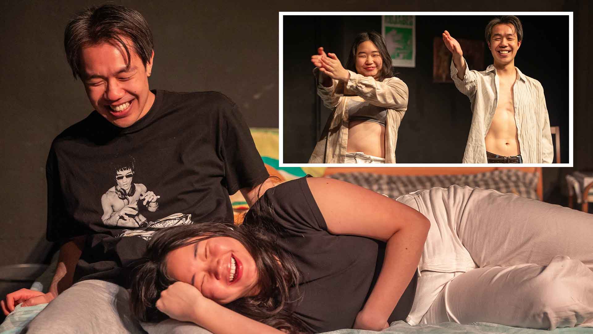 Danielle Lim and Sam Lau bring freshness and energy to their roles in Bang On The Nerve