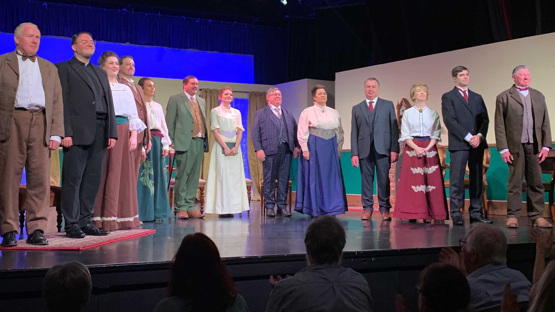 the thunderbolt review,red phoenix theatre, cast